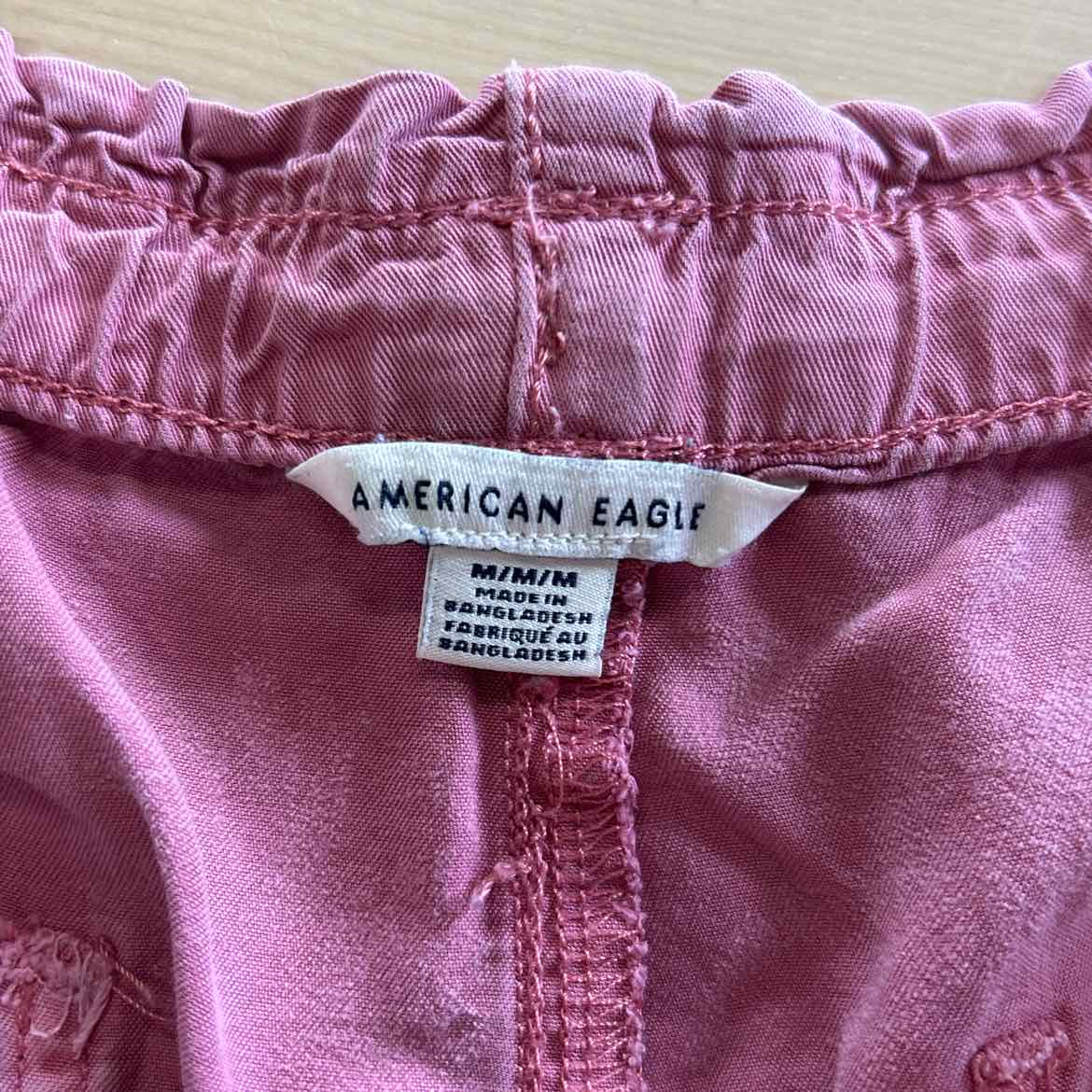 American Eagle Size M Pink Used Shorts