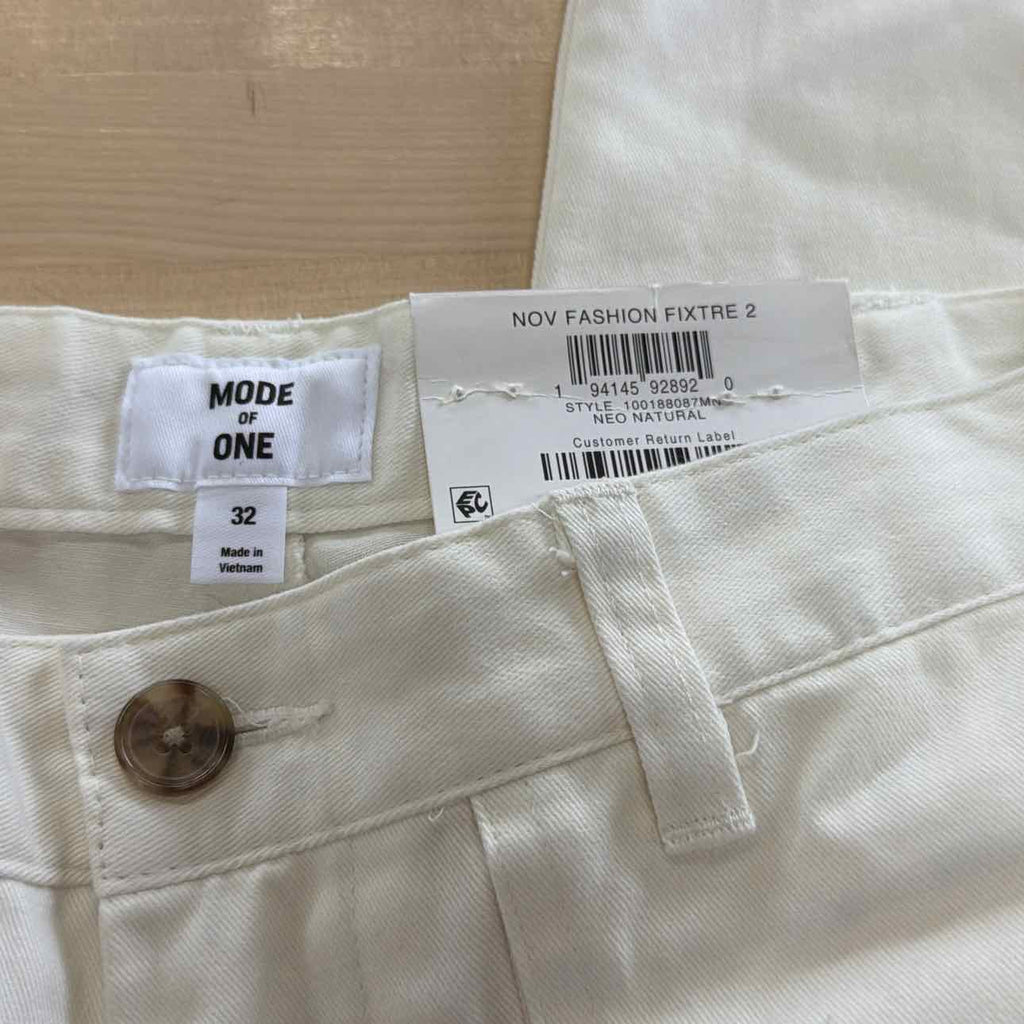 Mode of One Men's Regular-Fit Utility Pants - Neo Natural