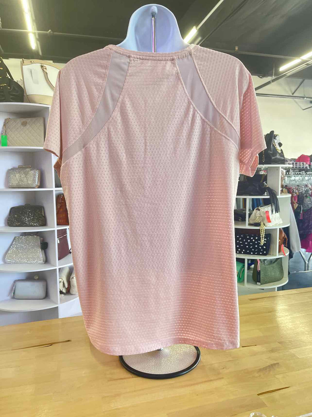 Athleta Size L Pink Preloved Athletic Tee