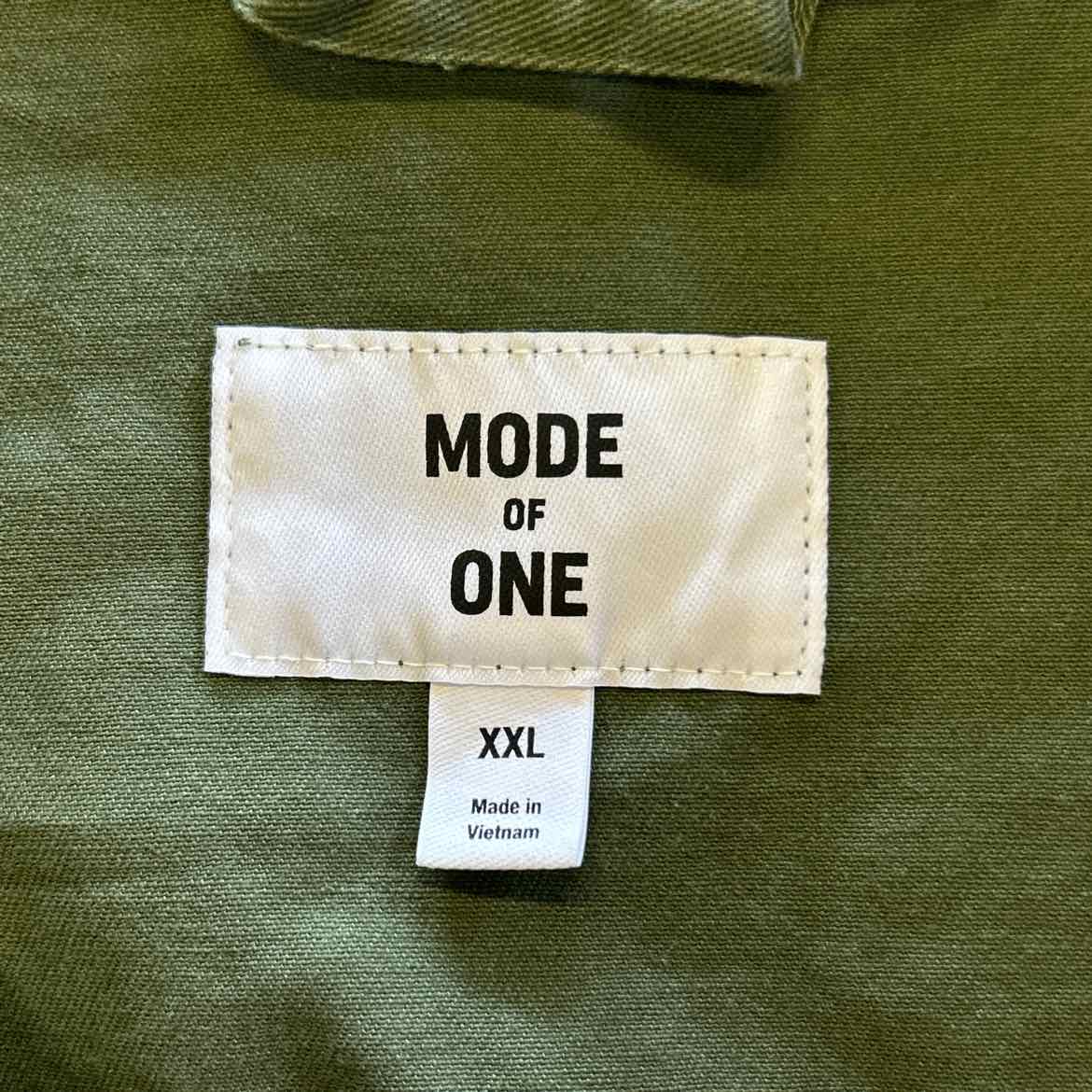 Mode Of One Size XXL Green MENS Jacket