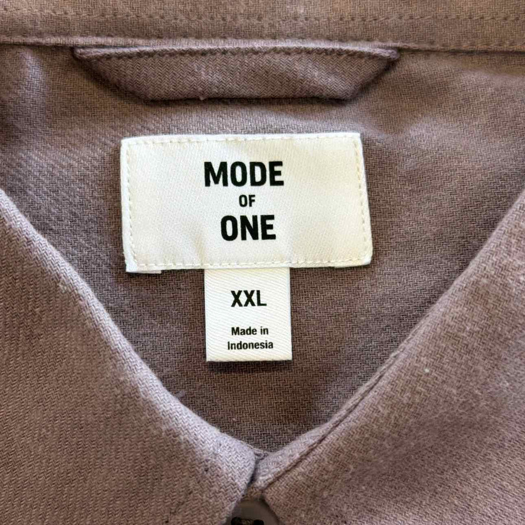 Mode of One Men's Relaxed-Fit Flannel Shirt