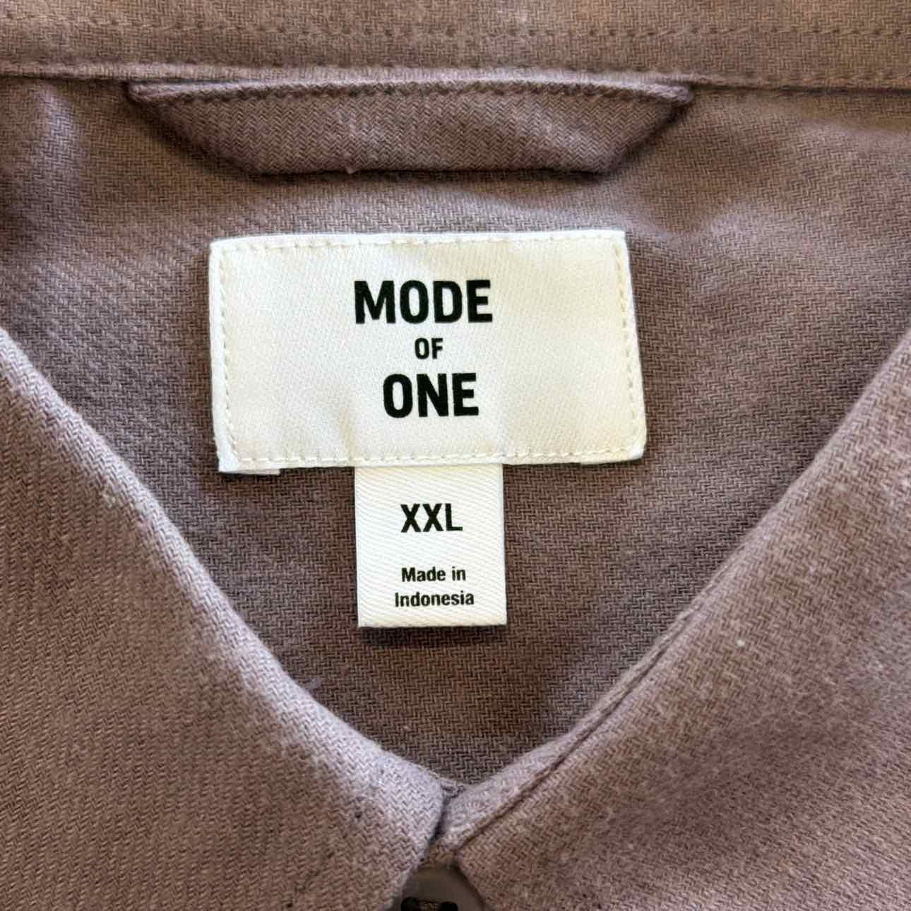 Mode of One Men's Relaxed-Fit Flannel Shirt