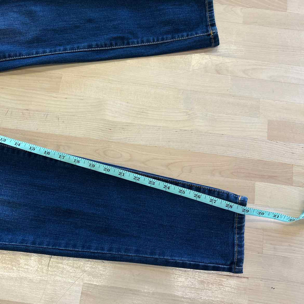 Jessica Simpson Size 6 Dark BLue Denim Preloved Jeans