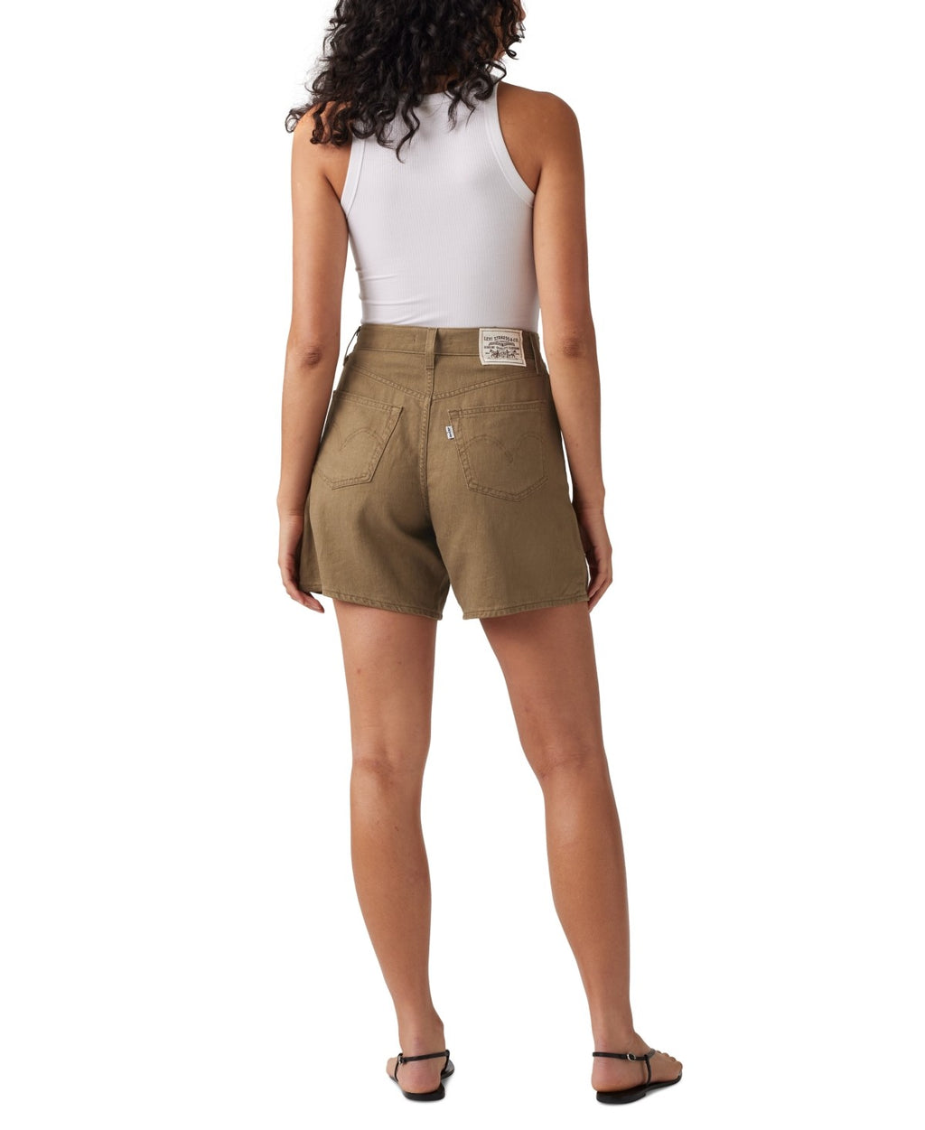 Levi's Women Size 28 Green New Shorts