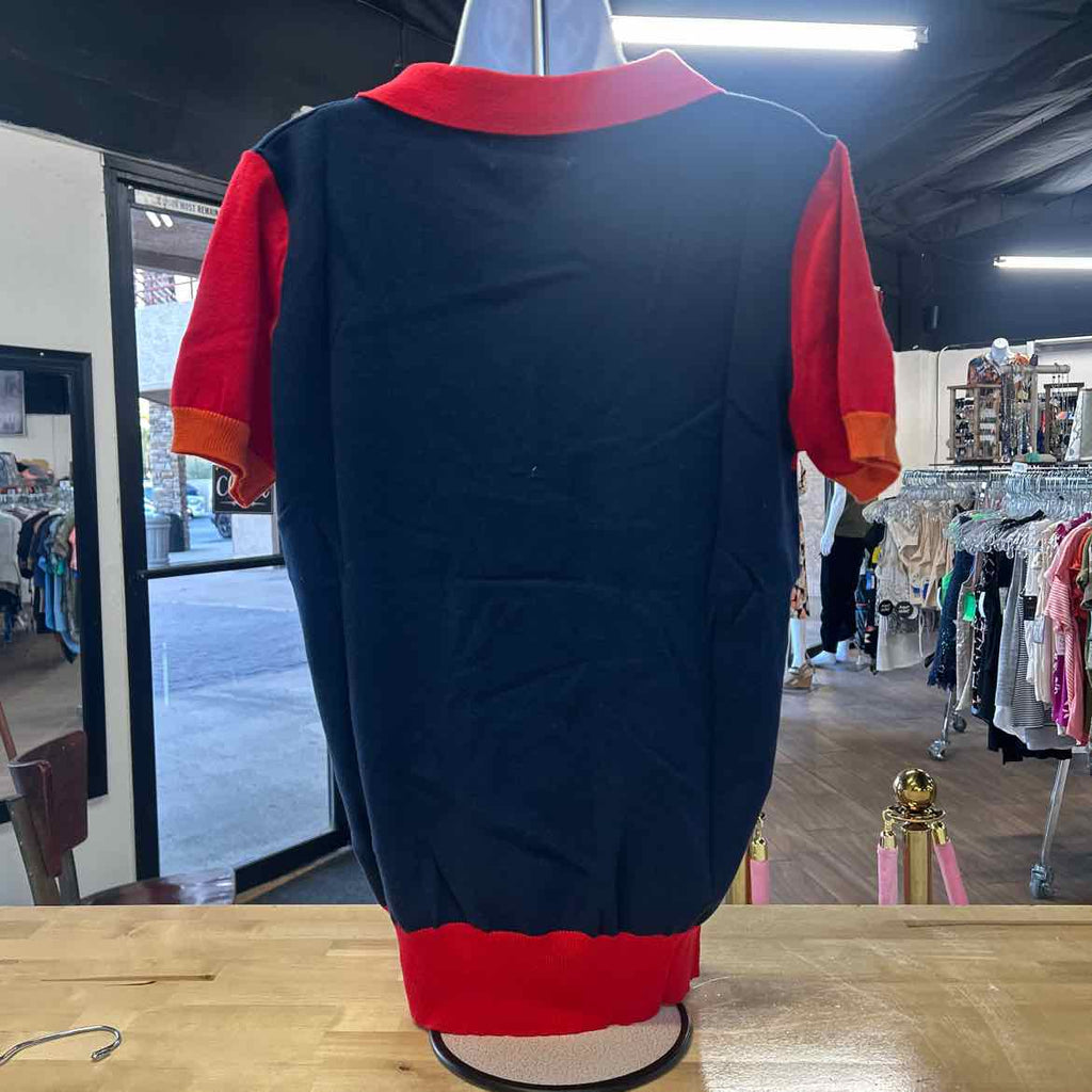 Oxknit Size XL Rainbow Preloved Polo