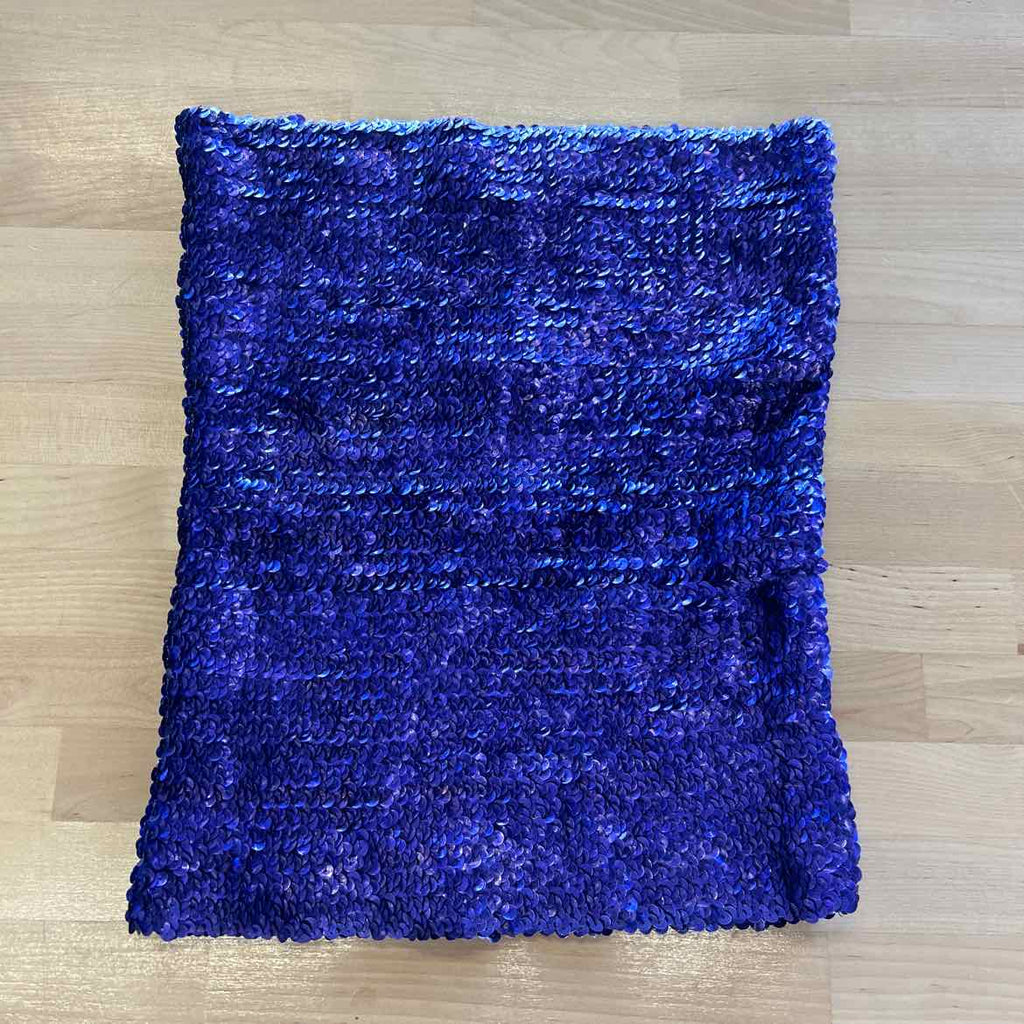 Twenty One Size L Blue Sequined Tube