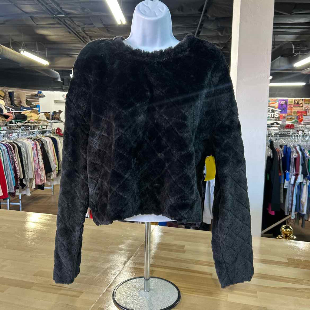 zara Size M Black Preloved Sweatshirt