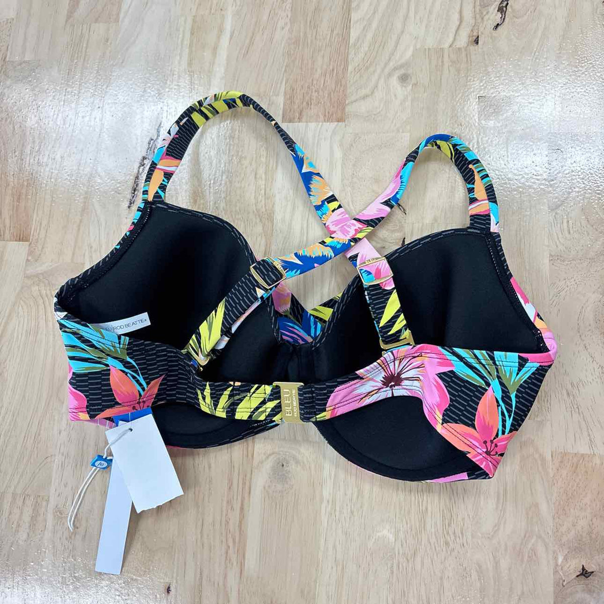 Bleu by Rod Beattie Women's Sweet Escape Bra-Sized Bikini Top - Multi
