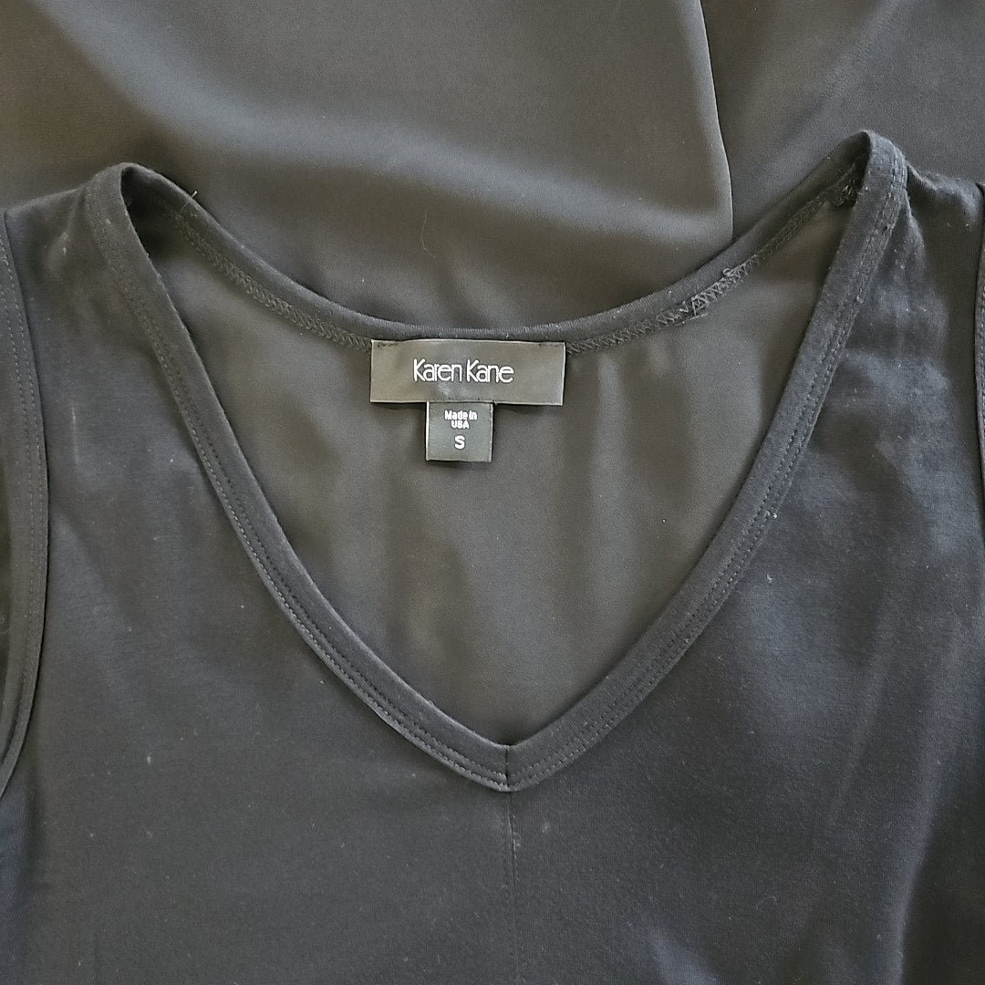 Karen Kane Size S Black Preloved Tank
