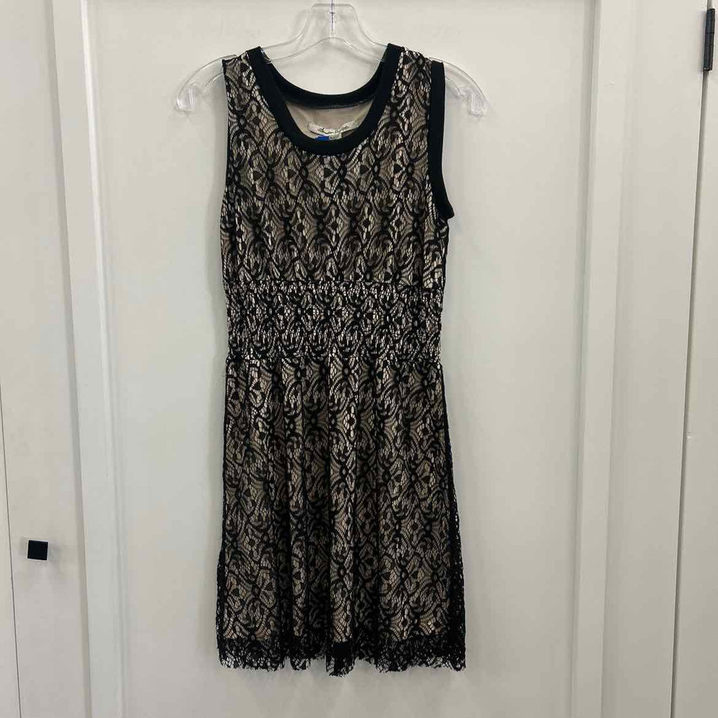 American Rag Size M Black Tan Preloved Dress