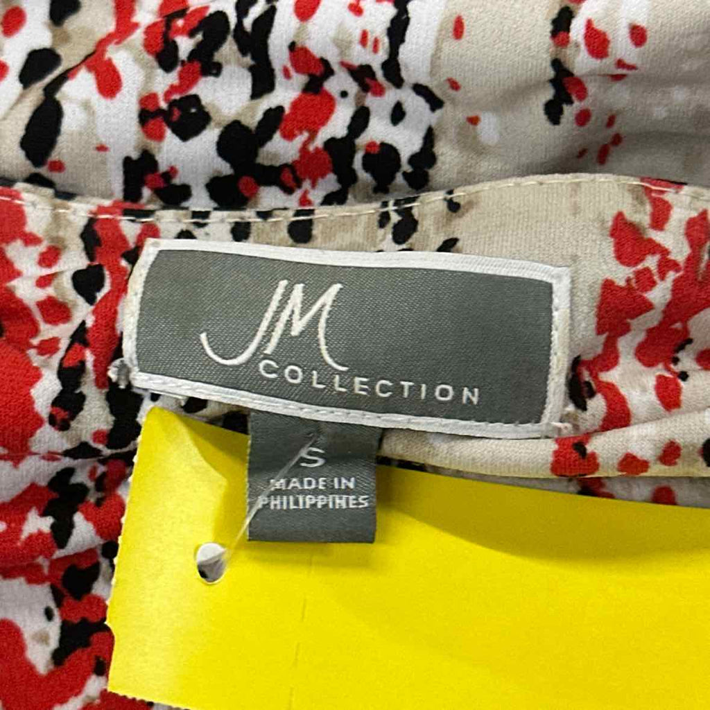 JM Collection Size S White Long Sleeve