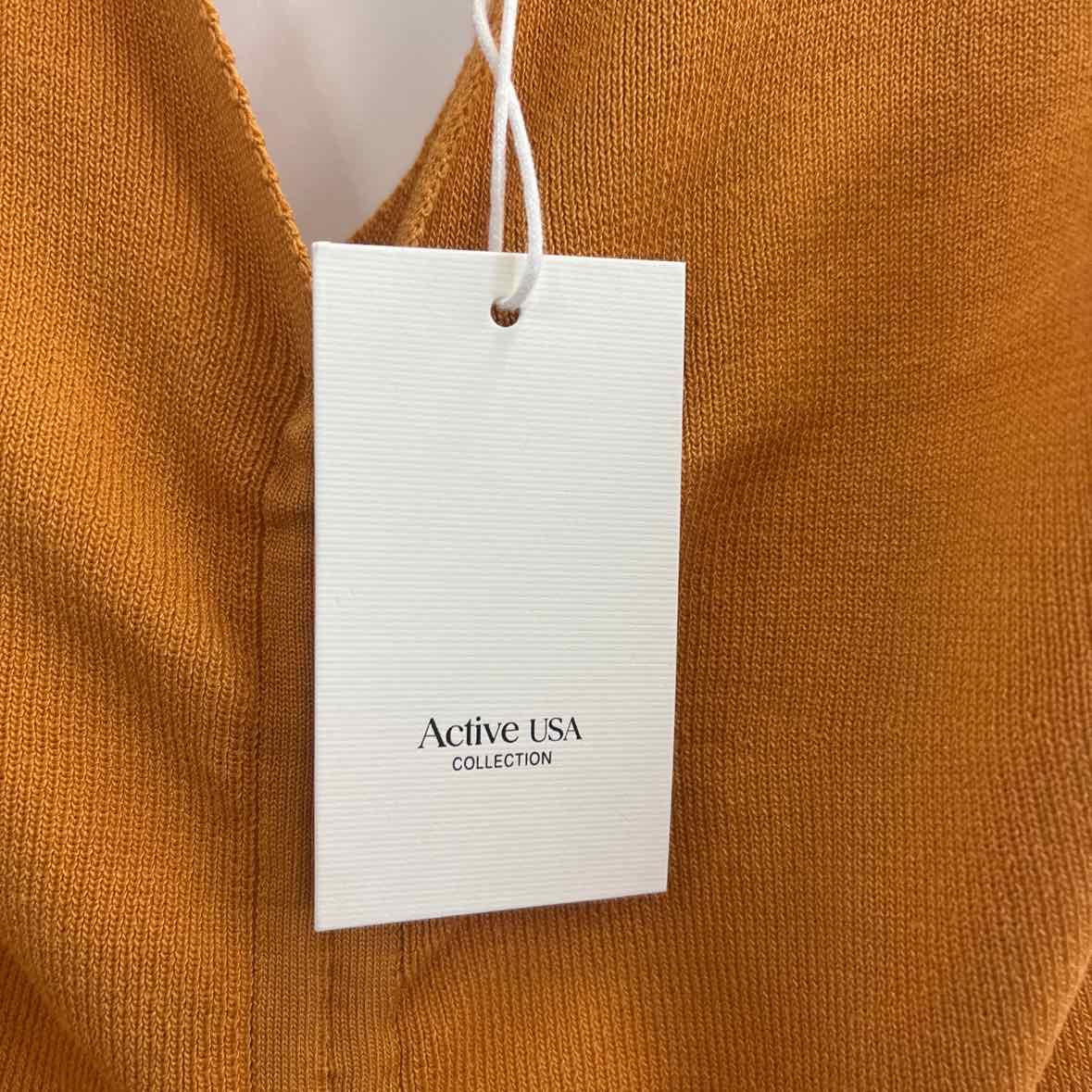 Active USA Size L Yellow Preloved Dress