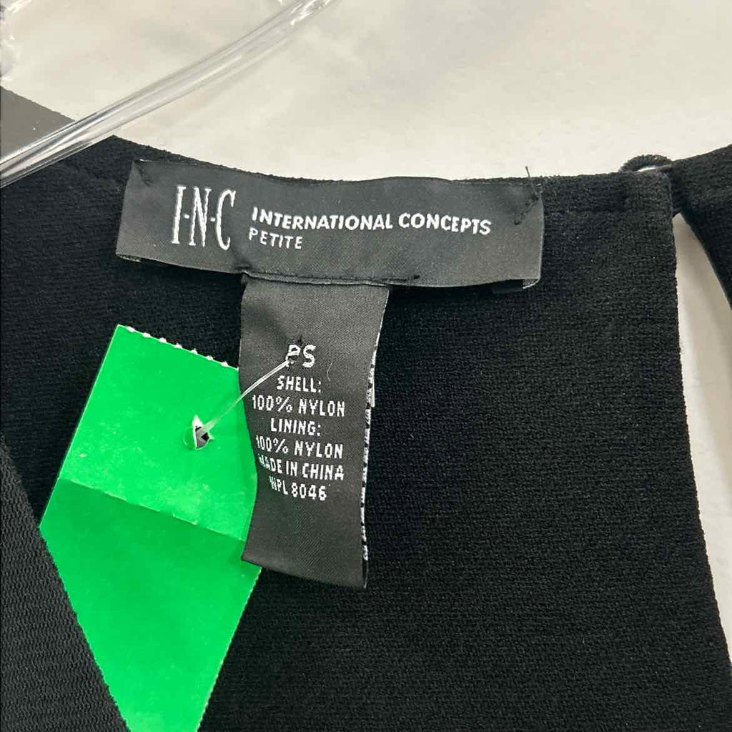 INC Size PS Black Pink Preloved Dress