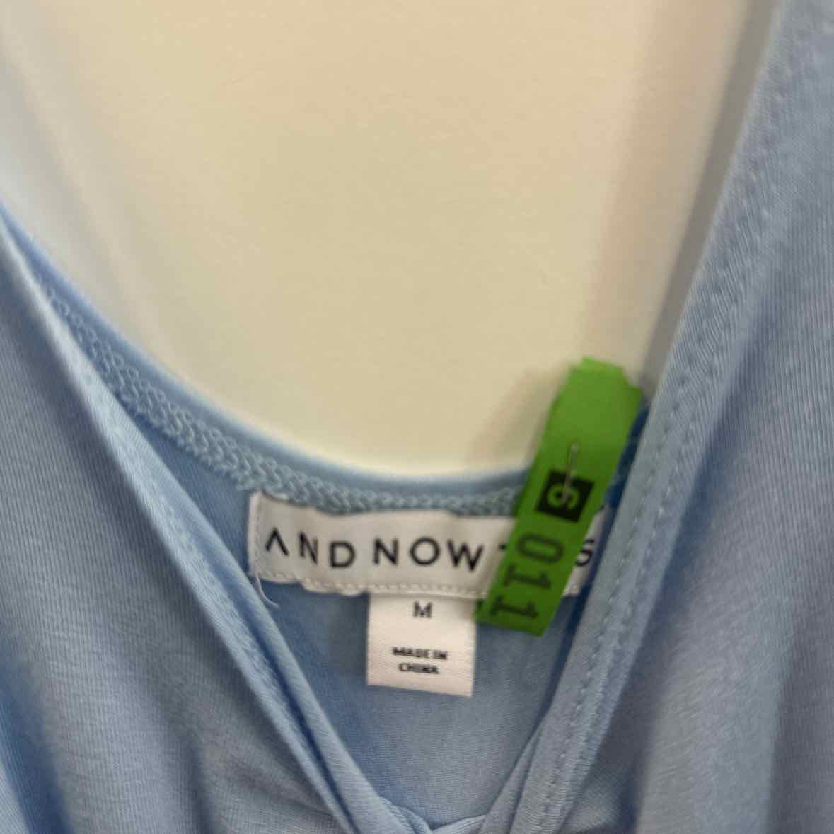 AND NOW THIS Size M Blue Dress