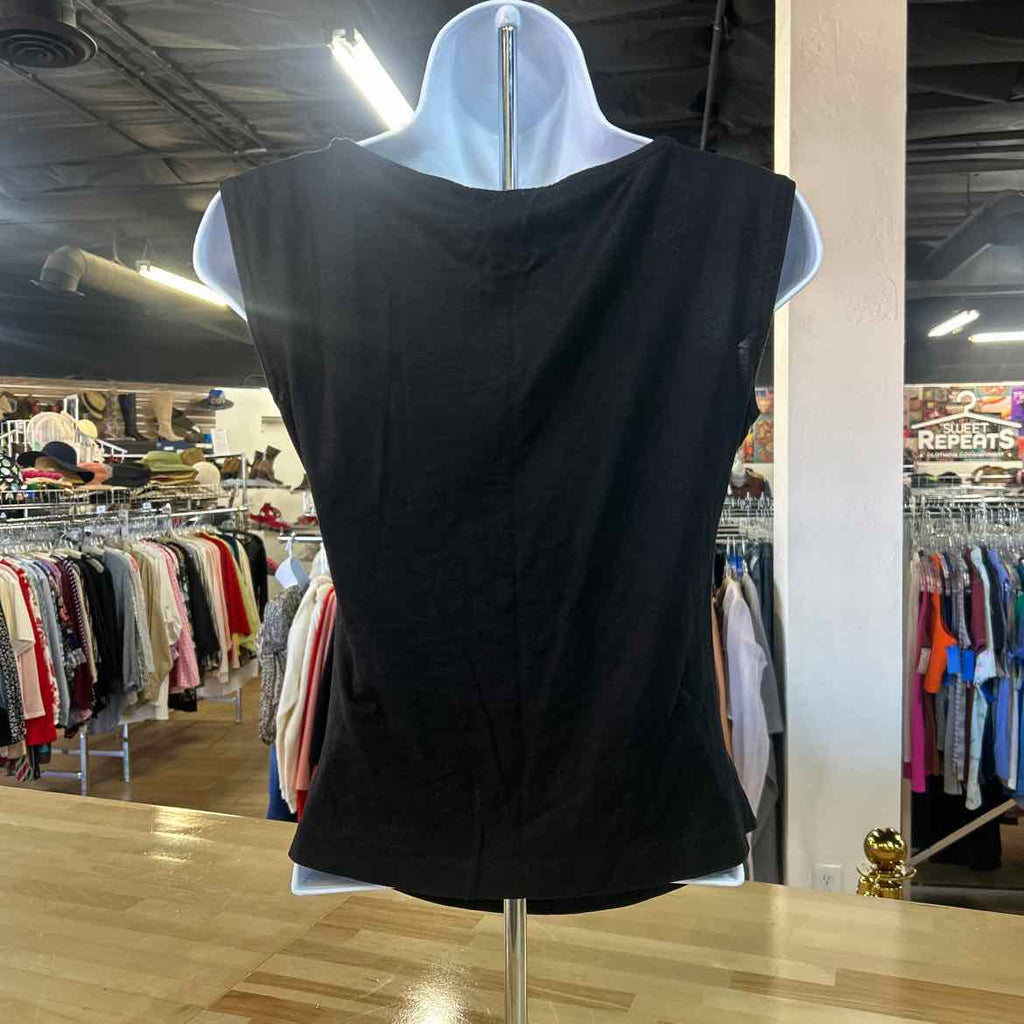 Elie Size XS Black Preloved Sleeveless
