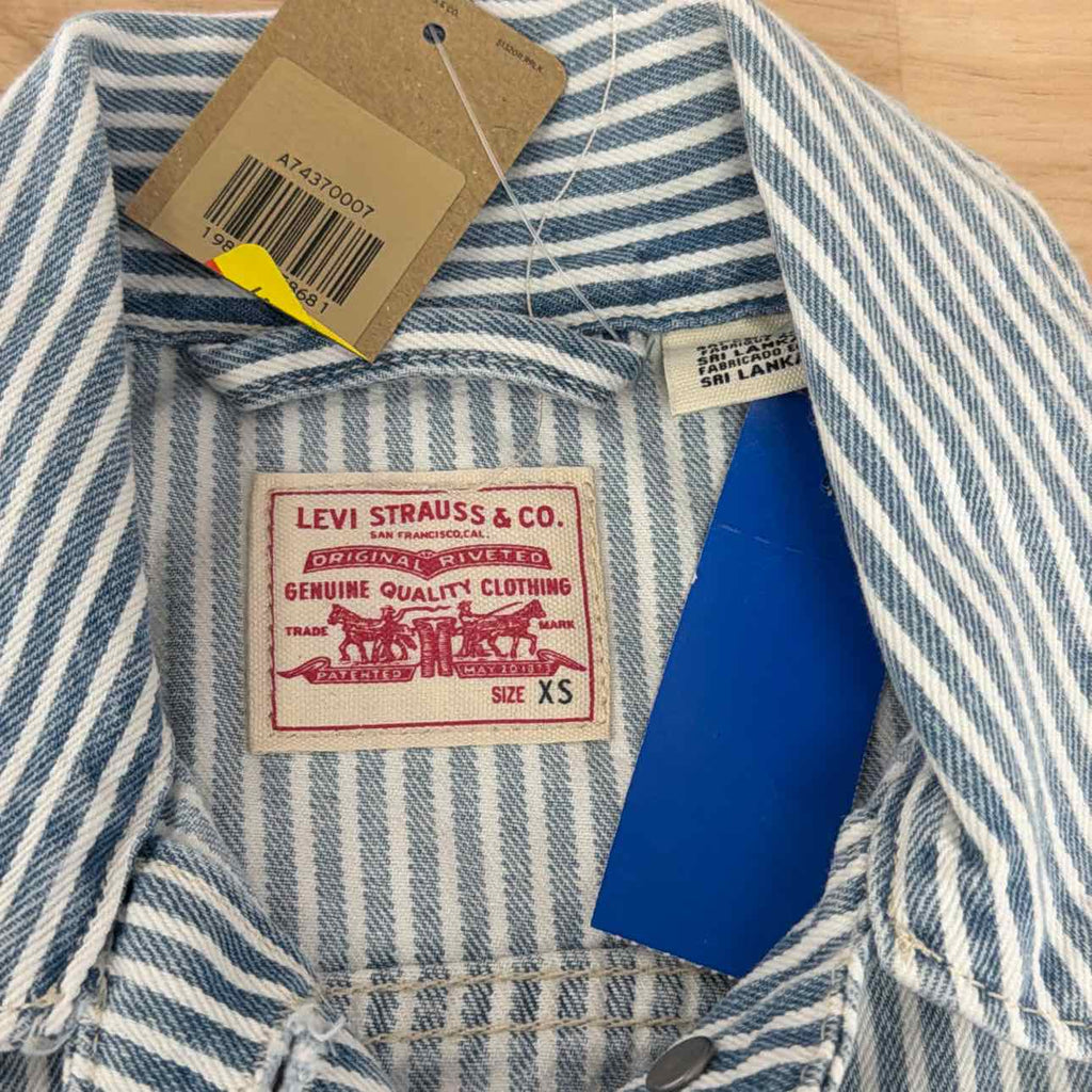 Levi's Size XS Levi'sÂ® Women's Vest - Slim Fit Denim