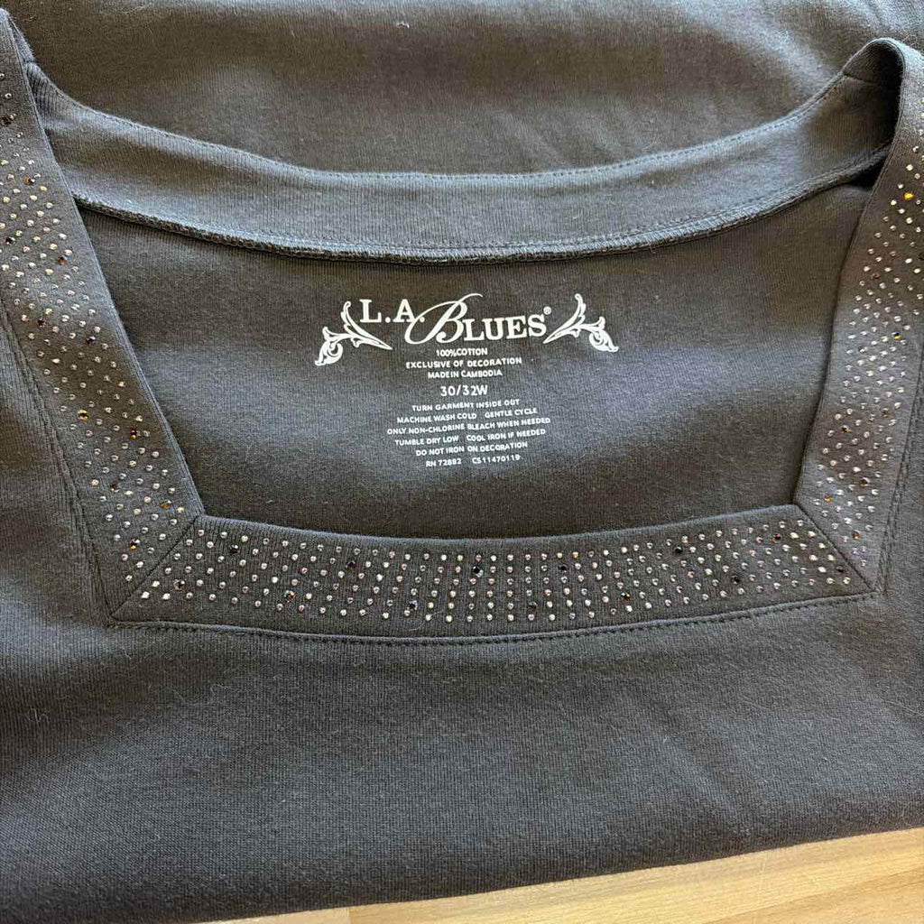 LA Blues Size 30 Brown Blouse