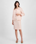 Le Suit Women's Seamed Dress Suit, Regular & Petite - Light Blossom