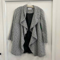 Calvin Klein Size 6 Black/White Preloved Blazer