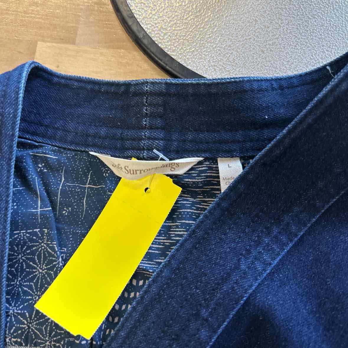 Soft Surroundings Size L Blue Jacket