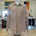 Bugatchi Size XL Pink Preloved MENS Button Down Shirt