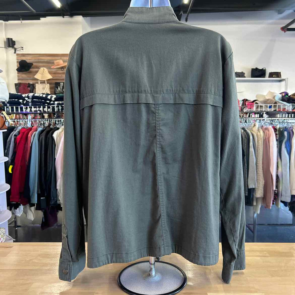 Christopher & Banks Size L Green Jacket