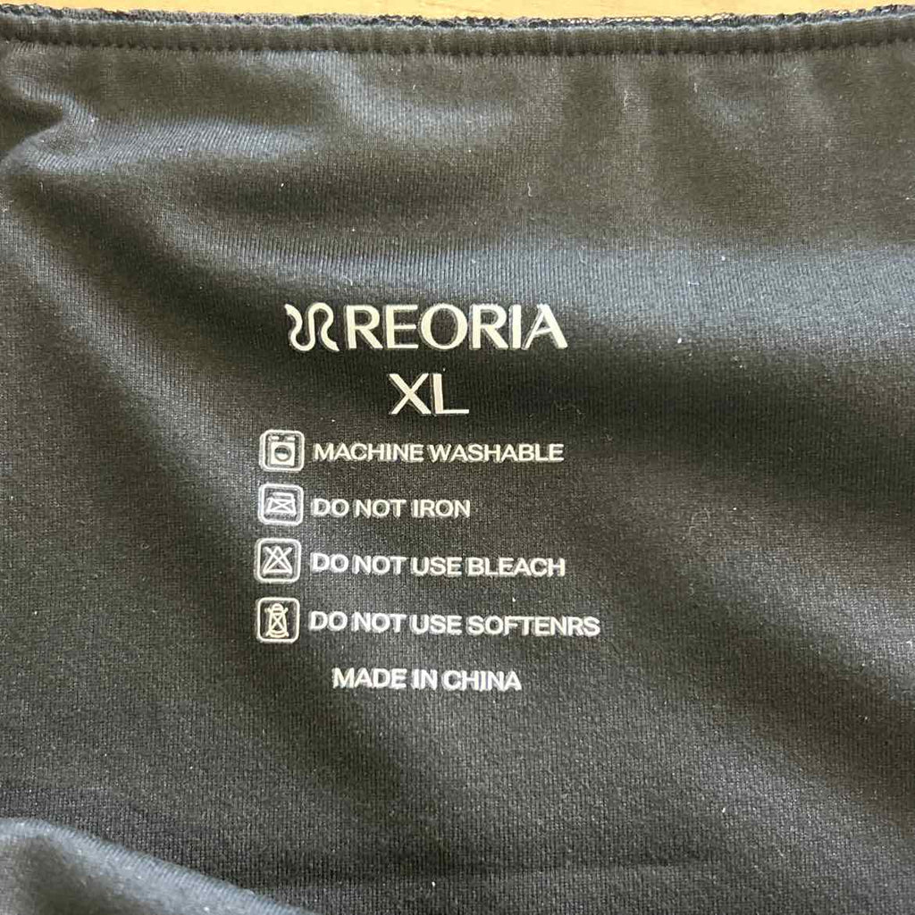 REORIA Size XL Black Lace Preloved Tank