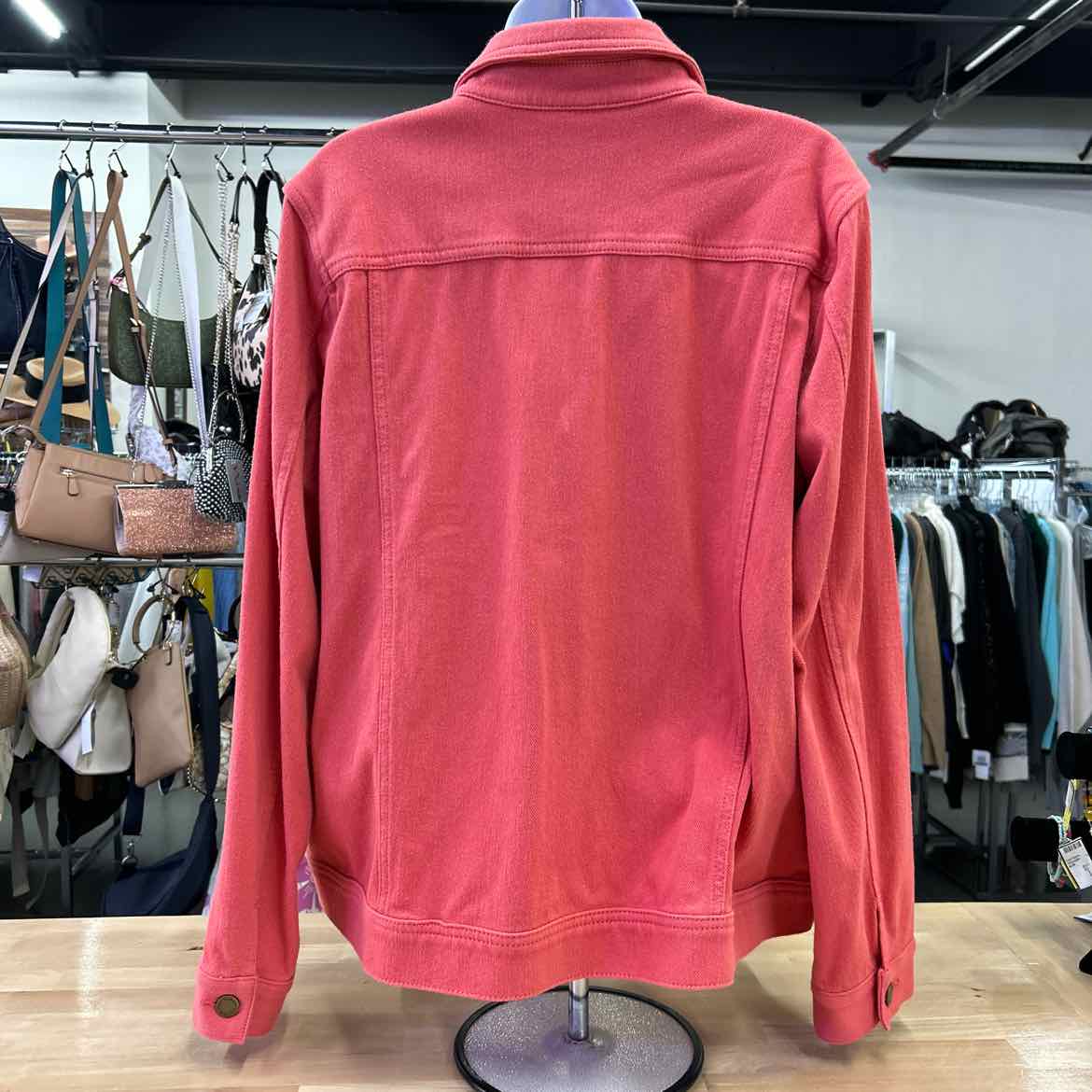 Coldwater Creek Size 1X Orange Jacket