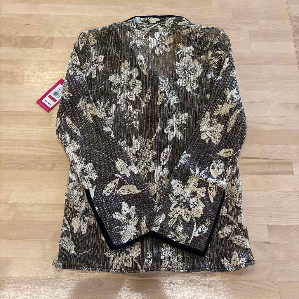 Vince Camuto Size XS Gold/ Black Blouse