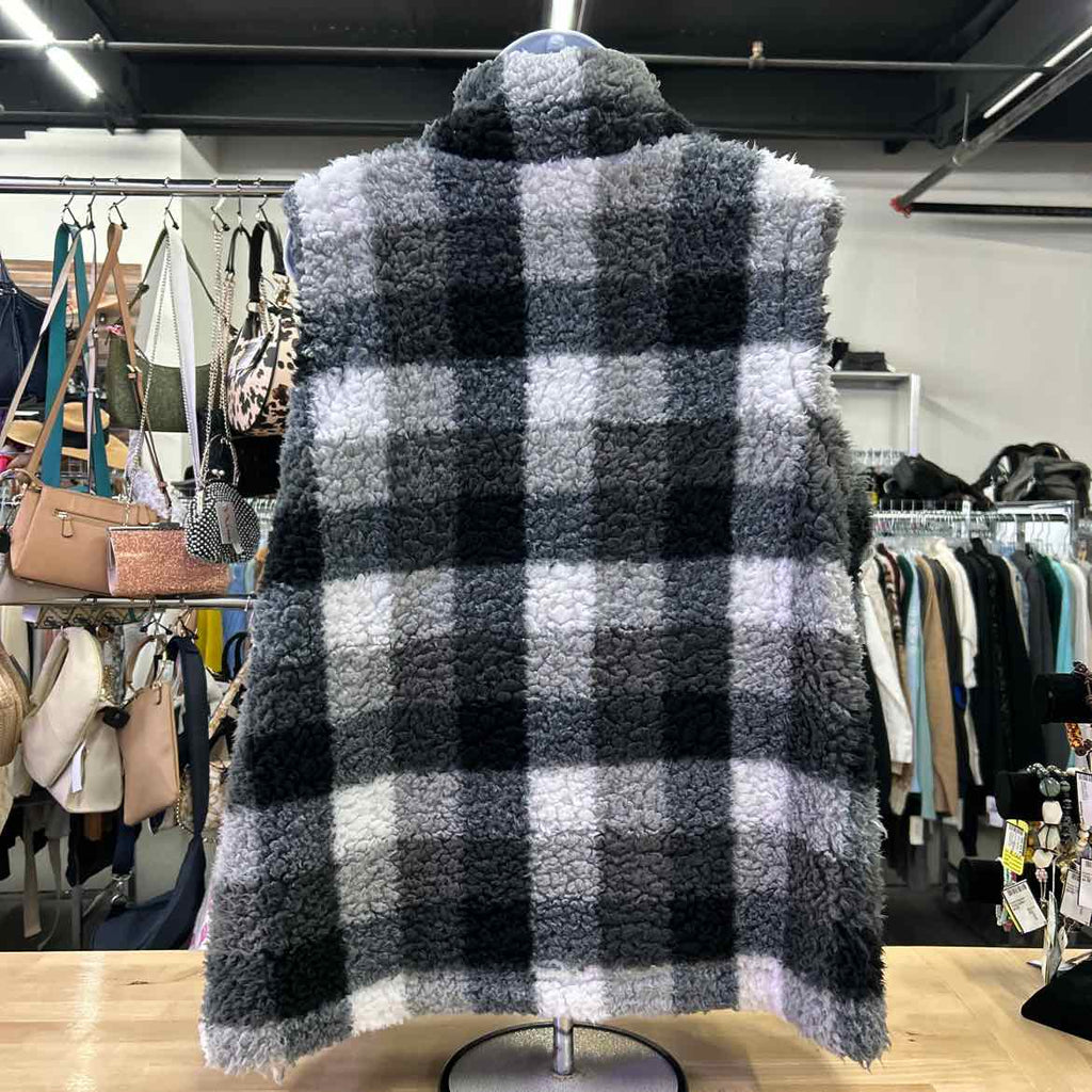 Westbound Size 1X black/gray/white Vest