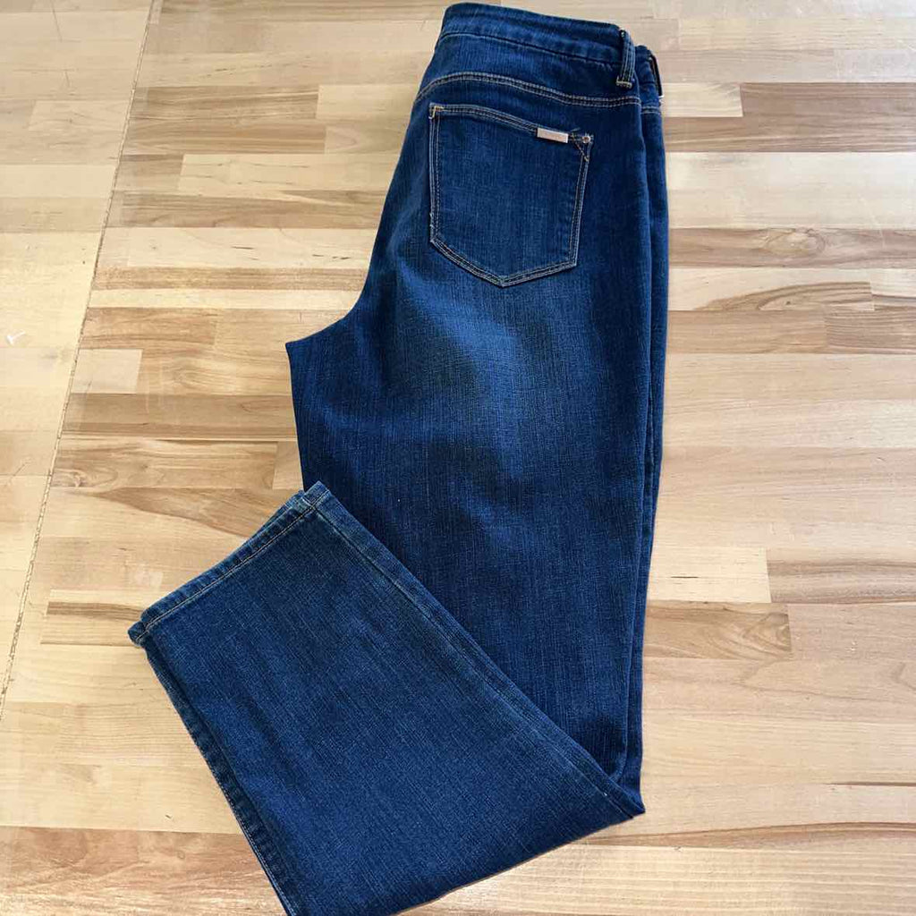 Chico's Size 1 (8) Blue Jeans