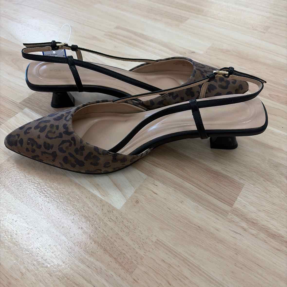 Easy Spirit Size 11 Cheetah Havana Pumps