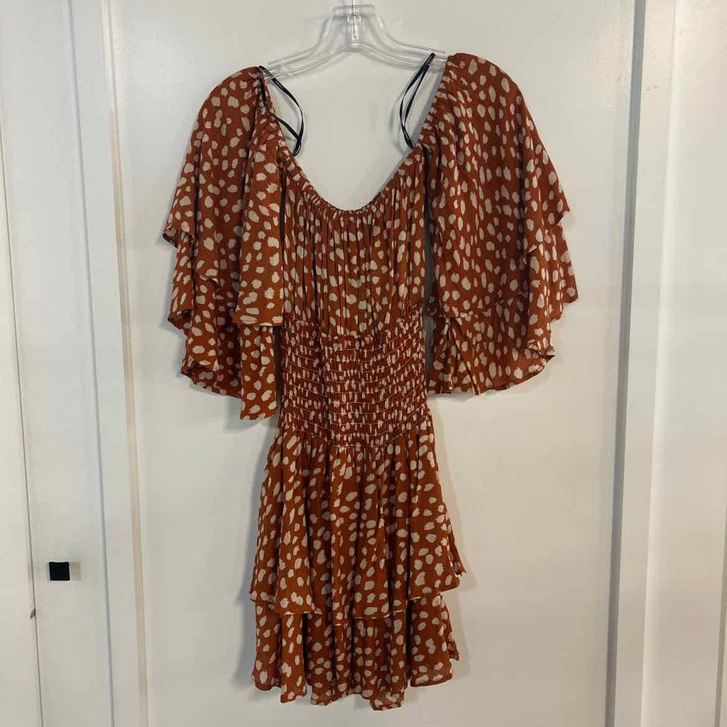 Forever 21 Size S Orange Preloved Dress