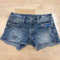 Miss Me Women Size 27 Blue Preloved Shorts