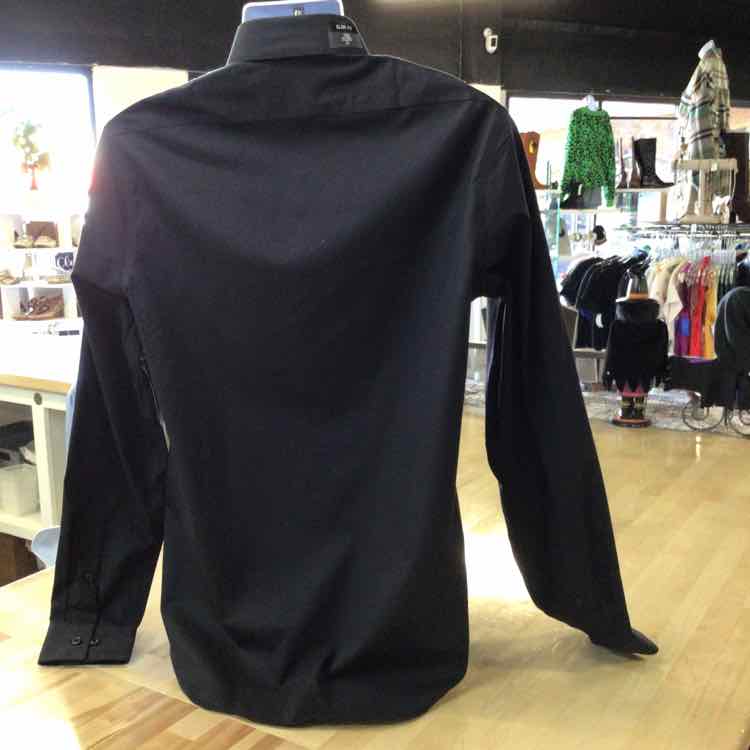 Calvin Klein Men S Slim Fit Non Iron Performance Herringbone Point Collar Dress