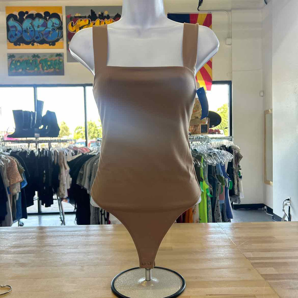 Abercrombie & Fitch Size XS Tan Preloved Bodysuit