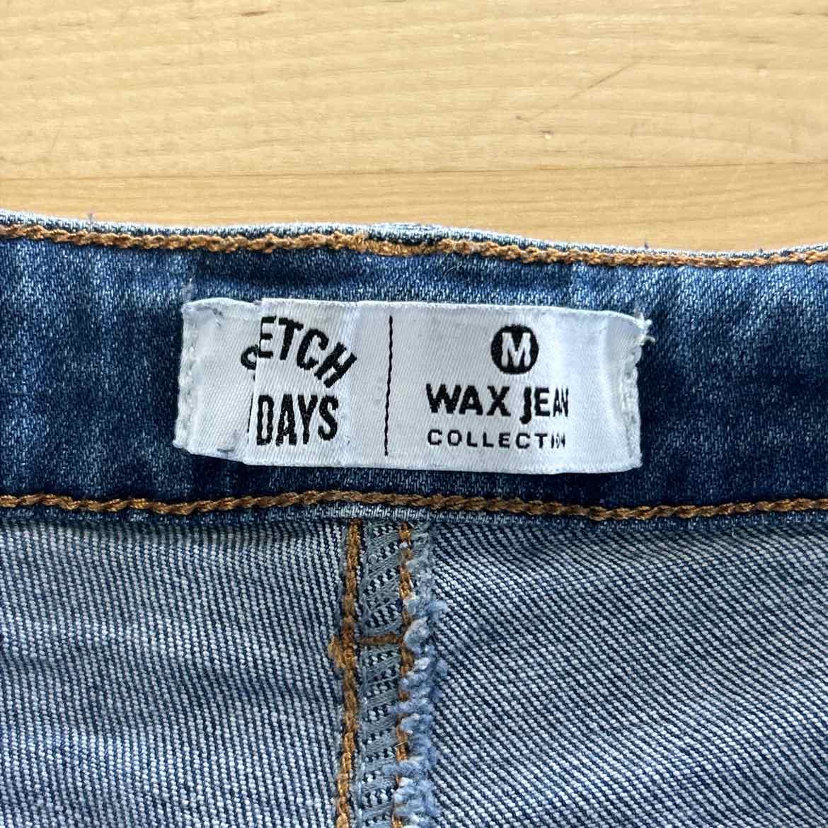 Wax Jean Women Size M Blue Denim Preloved Shorts