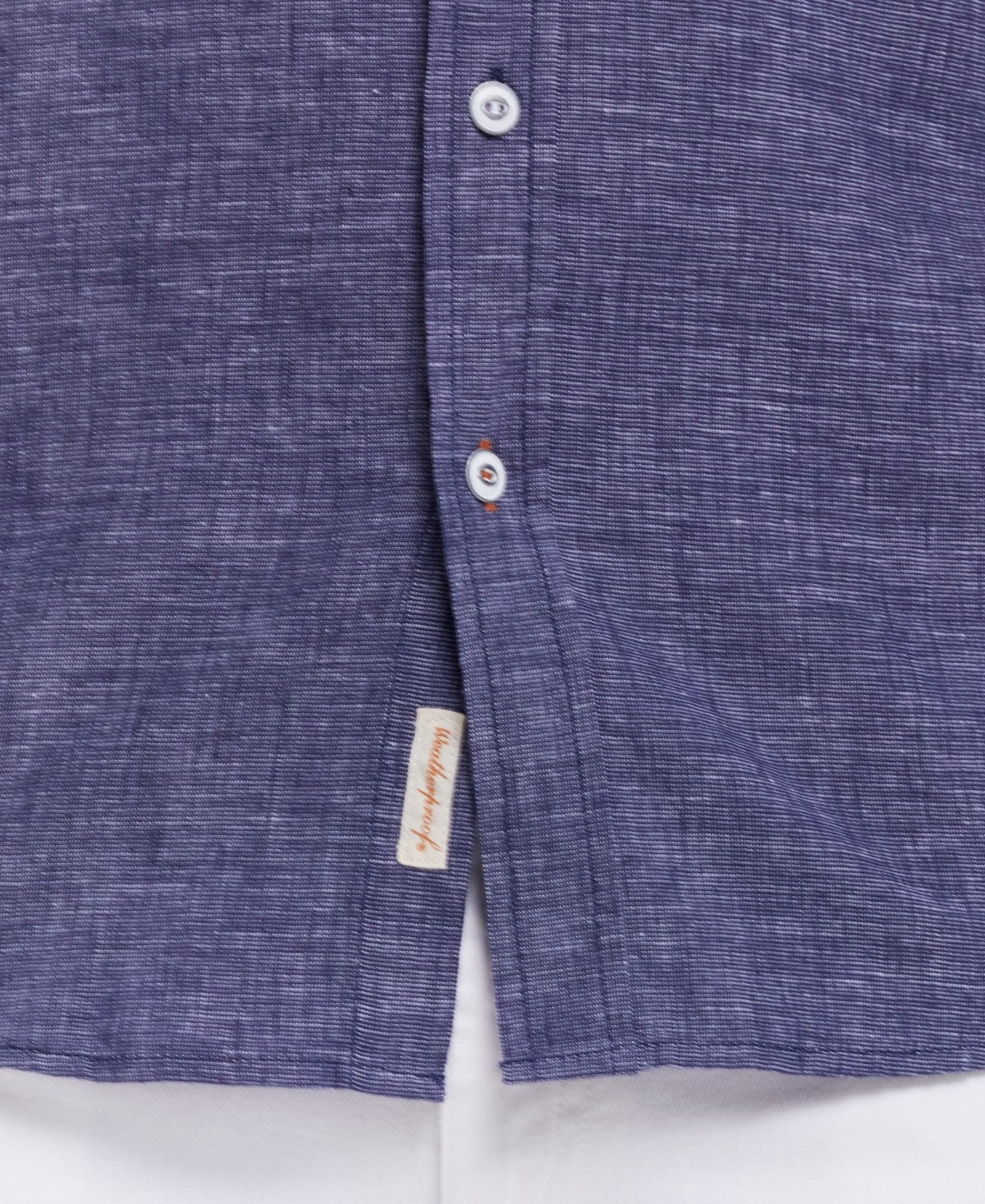 Weatherproof Size XL Men's Short Sleeve Solid Linen Cotton Shirt