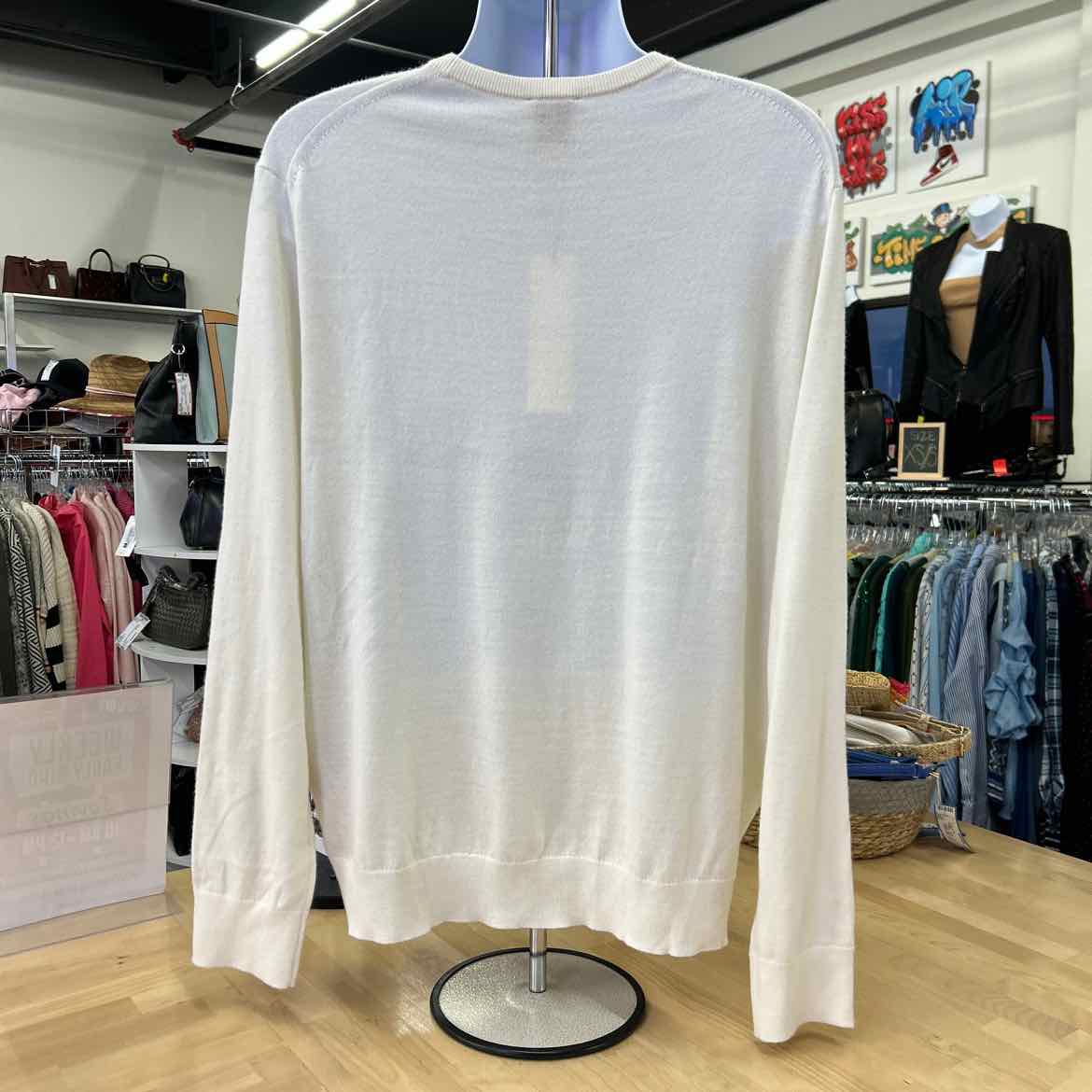 Calvin Klein Men's Extra Fine Merino Wool Blend Sweater
