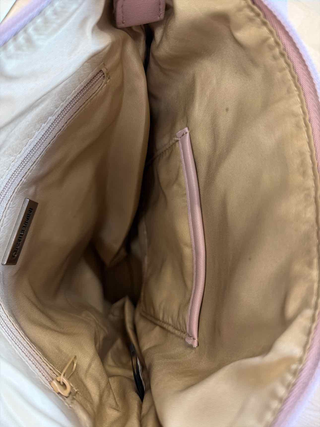 Giani Bernini Nappa Leather Venice Crossbody, Exclusively at Macy's - Rose/Silve