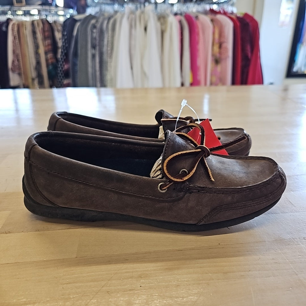 Polo Size 7.5 Brown Loafers