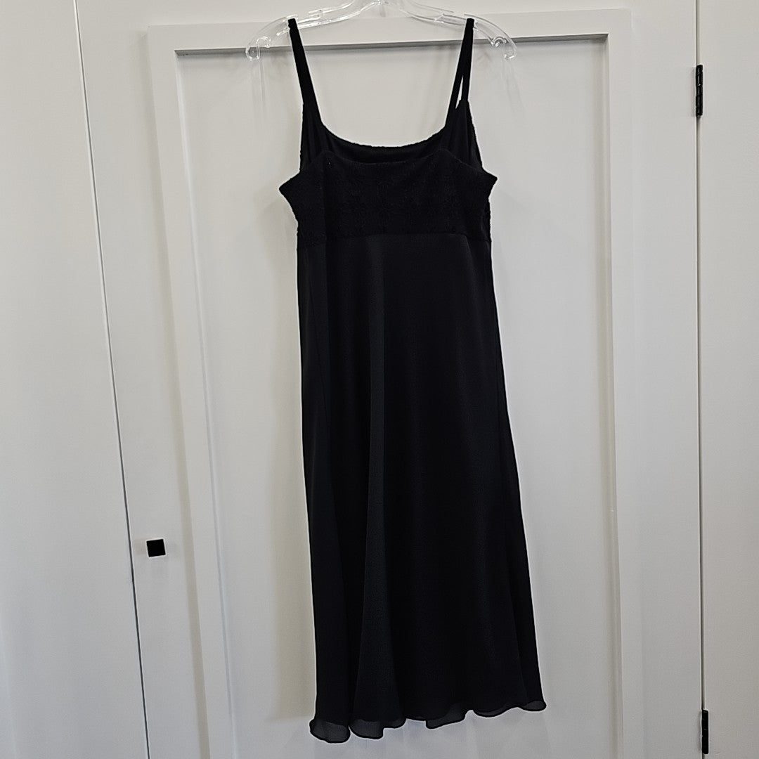 Meghan Matthews Size 12 Black Dress