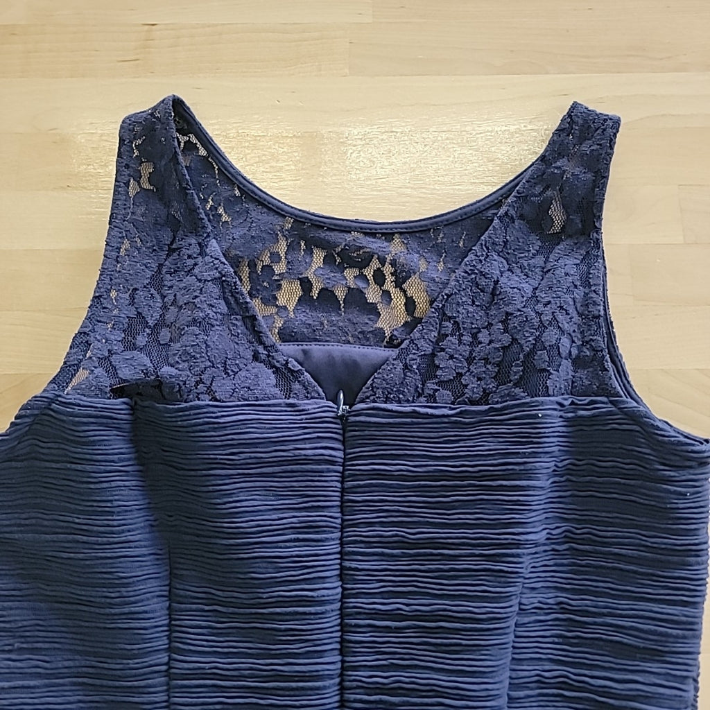 Just Taylor Size 4 Blue Dress