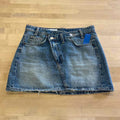 zara Size XS Blue Denim Preloved Skirt