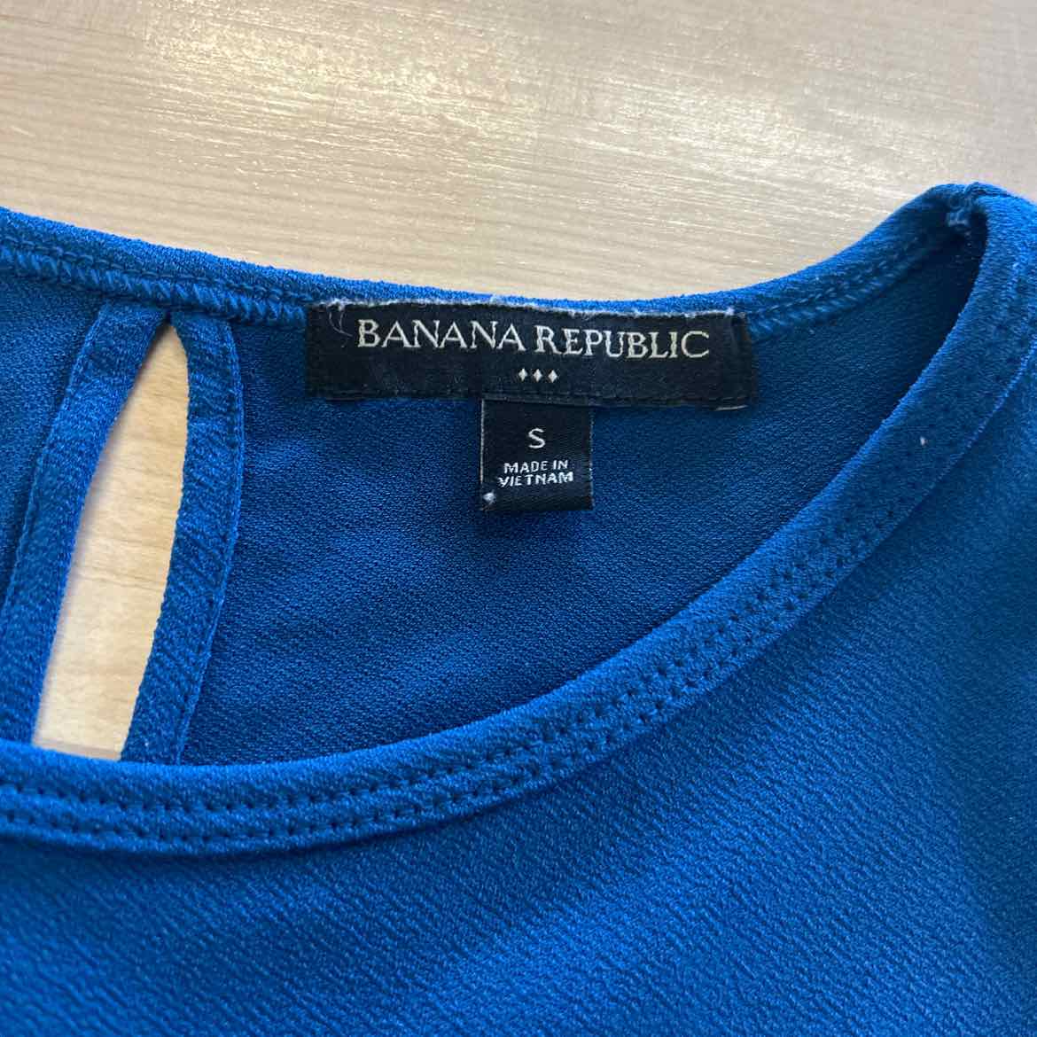 Banana Republic Size S Blue Sleeveless