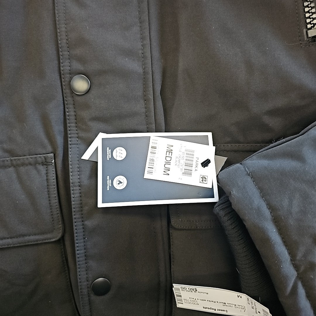 Club Room Men's Size M Black MENS Jacket