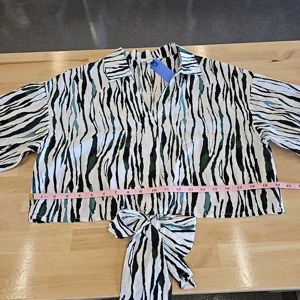 Marc New York Size S black green Blouse