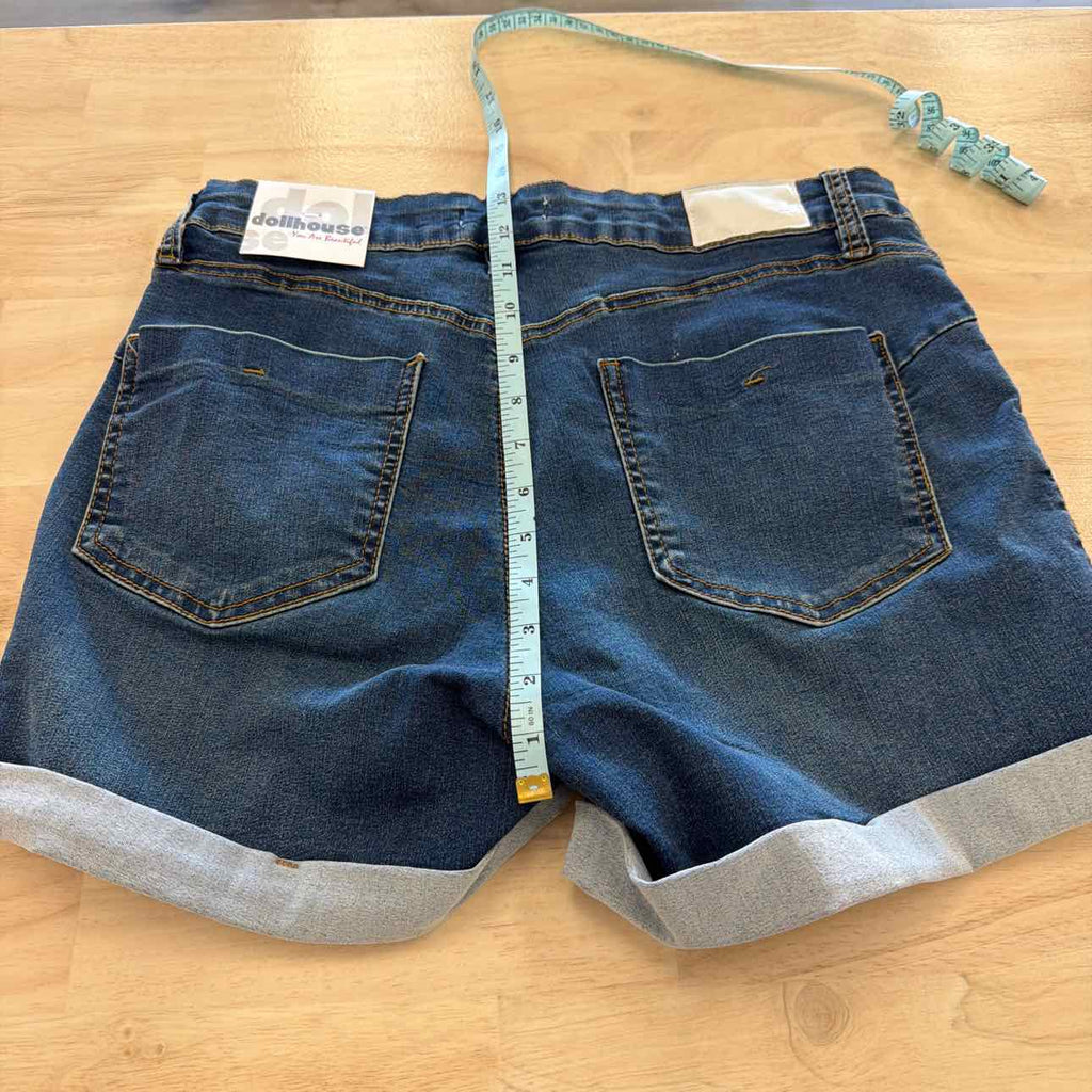 dollhouse Women Size 30 Blue New Shorts (NO BELT)