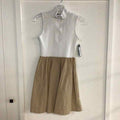Steve Madden Size S/M White Tan Preloved Dress