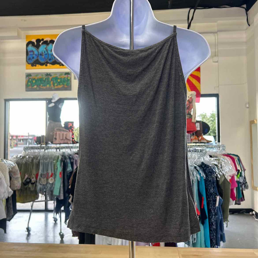 H&M Size M Gray Lace Preloved Tank